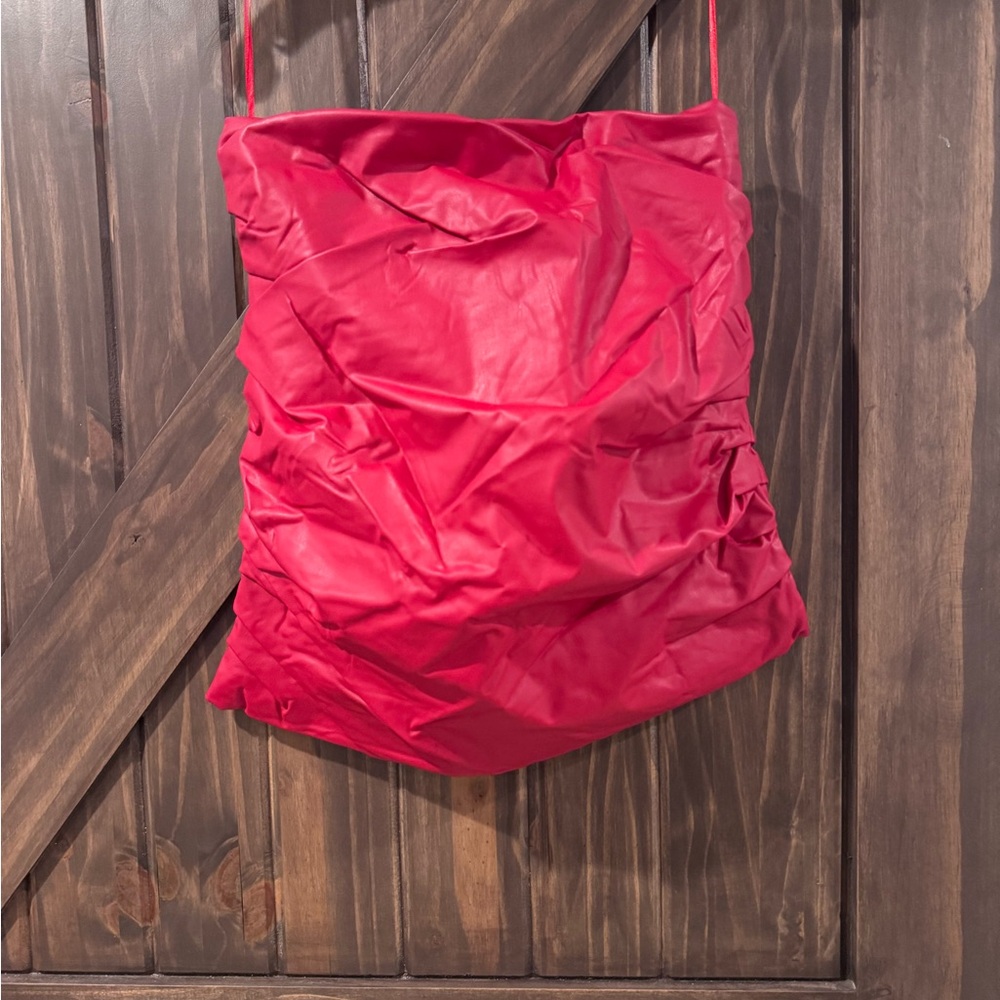 Elegant Red Women's Top
